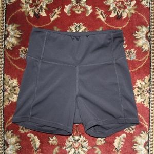 black bike shorts